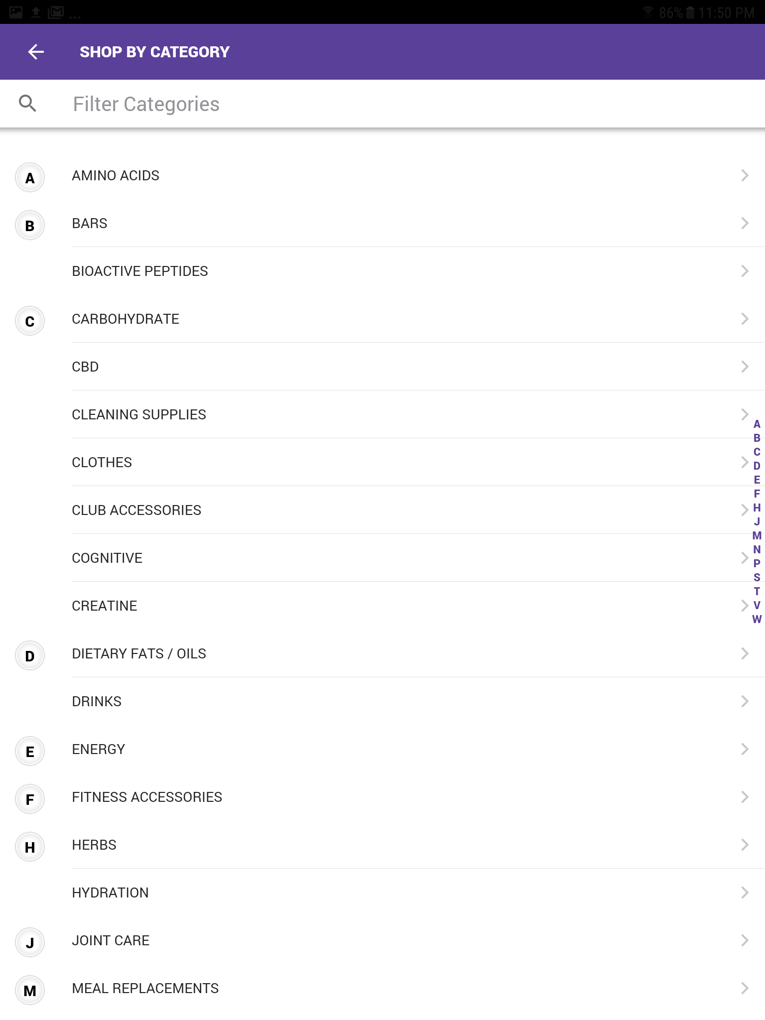 Shop by categories Image