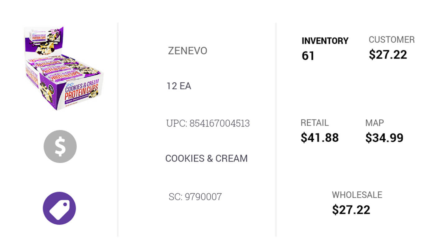 Individual elements of a component image