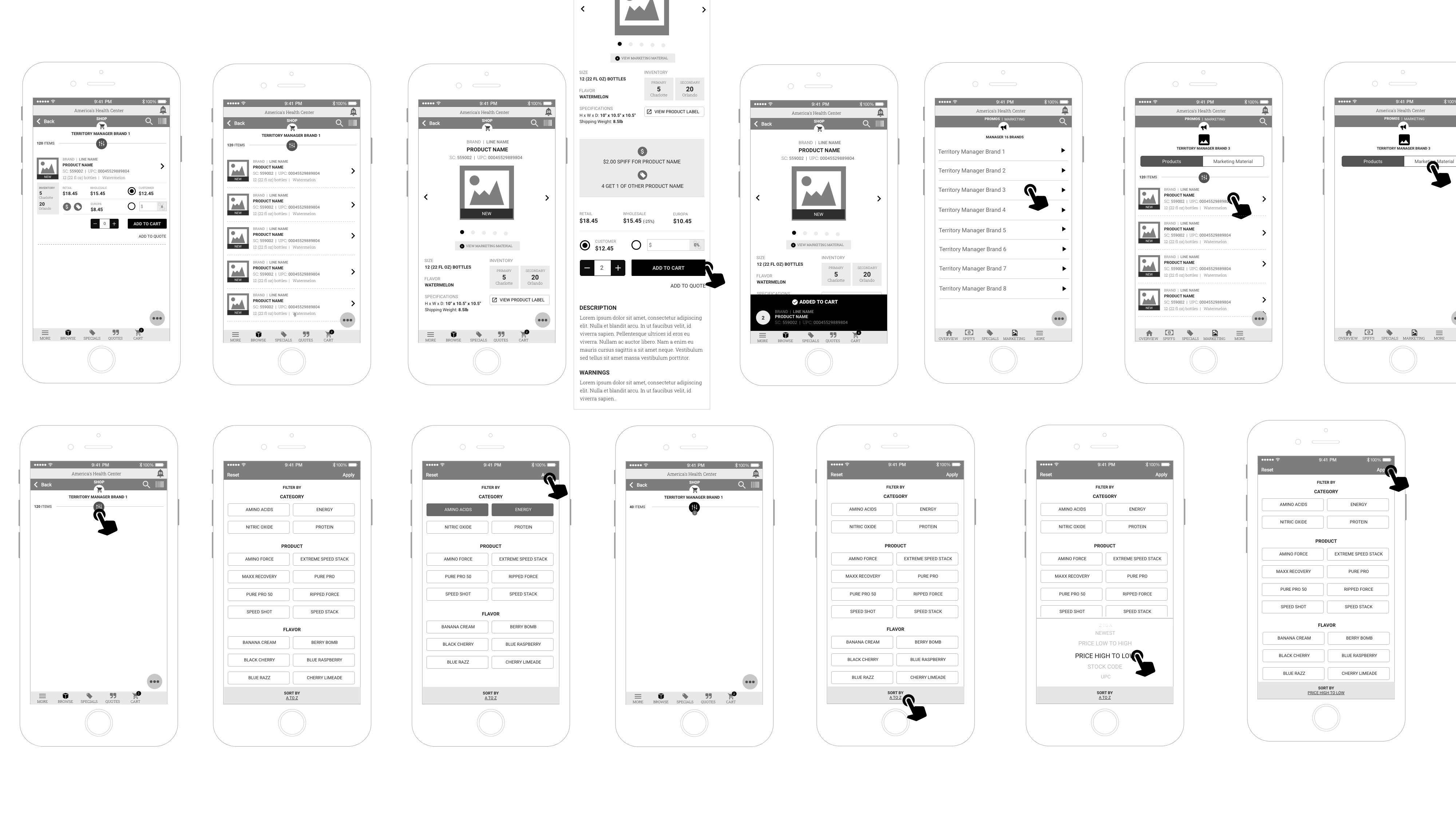 Small example of wire-frames image