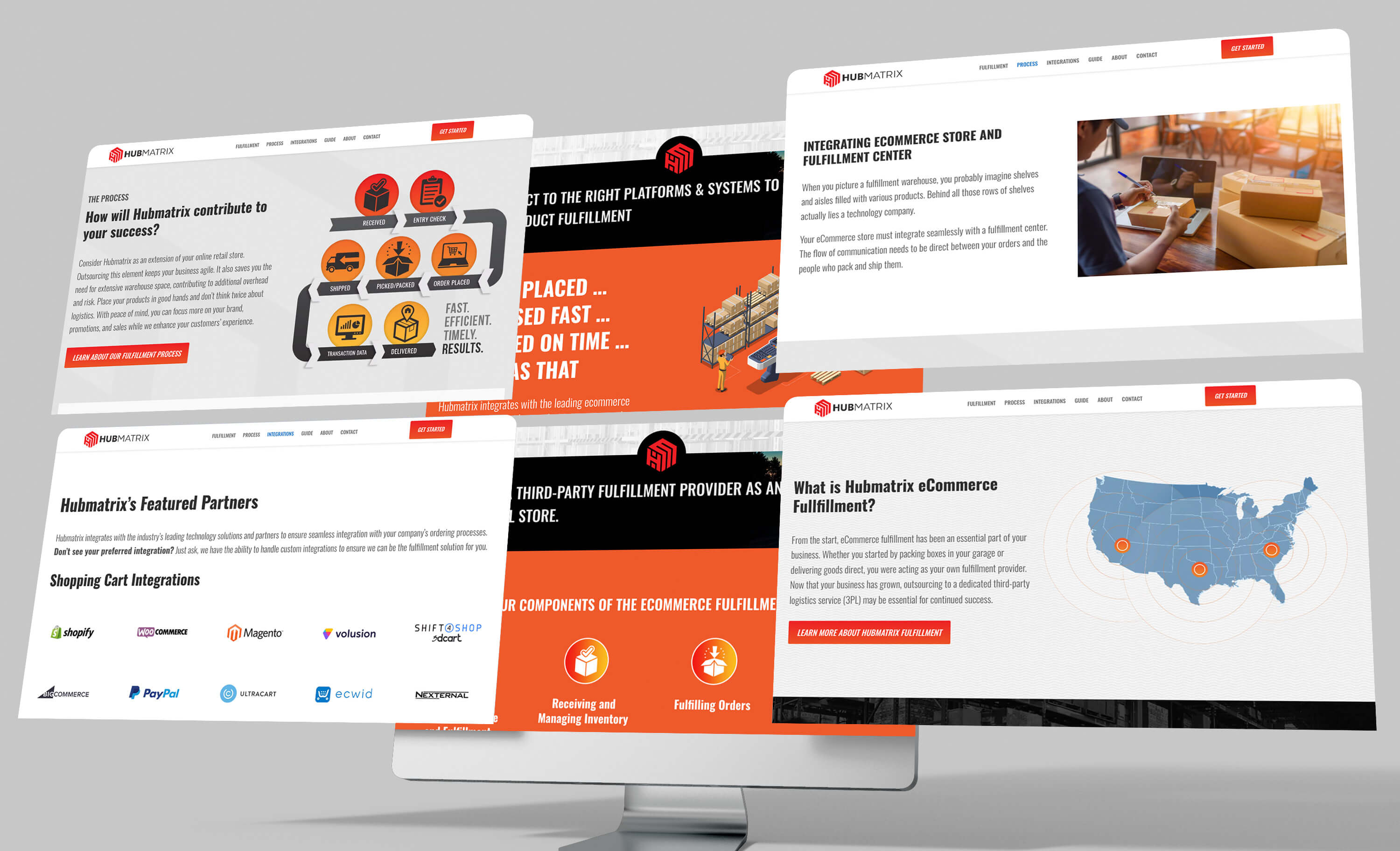 Hubmatrix 3PL website