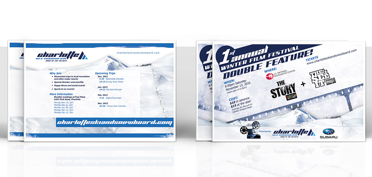 Becoming Design- Charlotte Ski and Snowboard Club